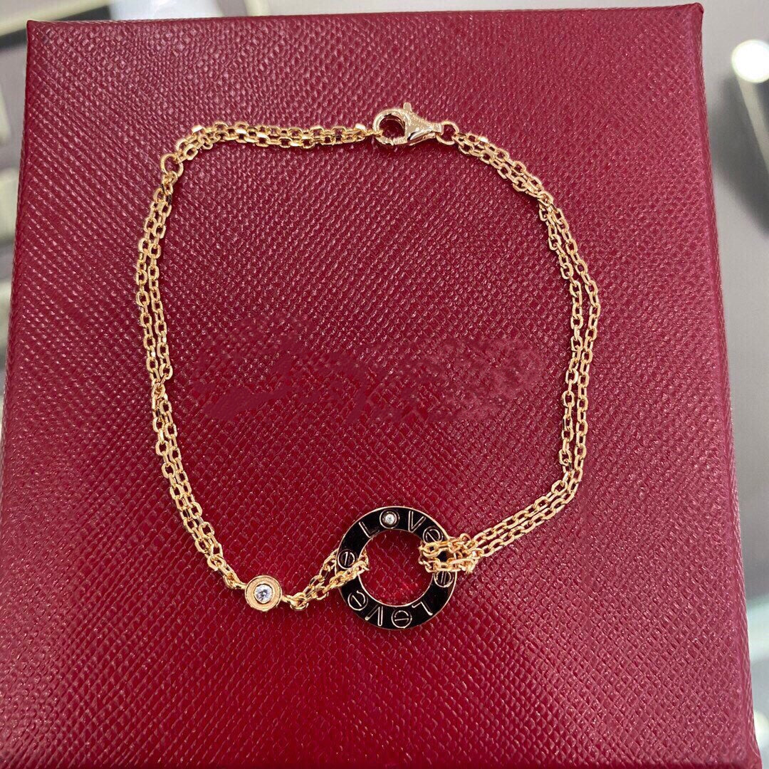 [GALE]LOVE BRACELET 2 DIAMOND