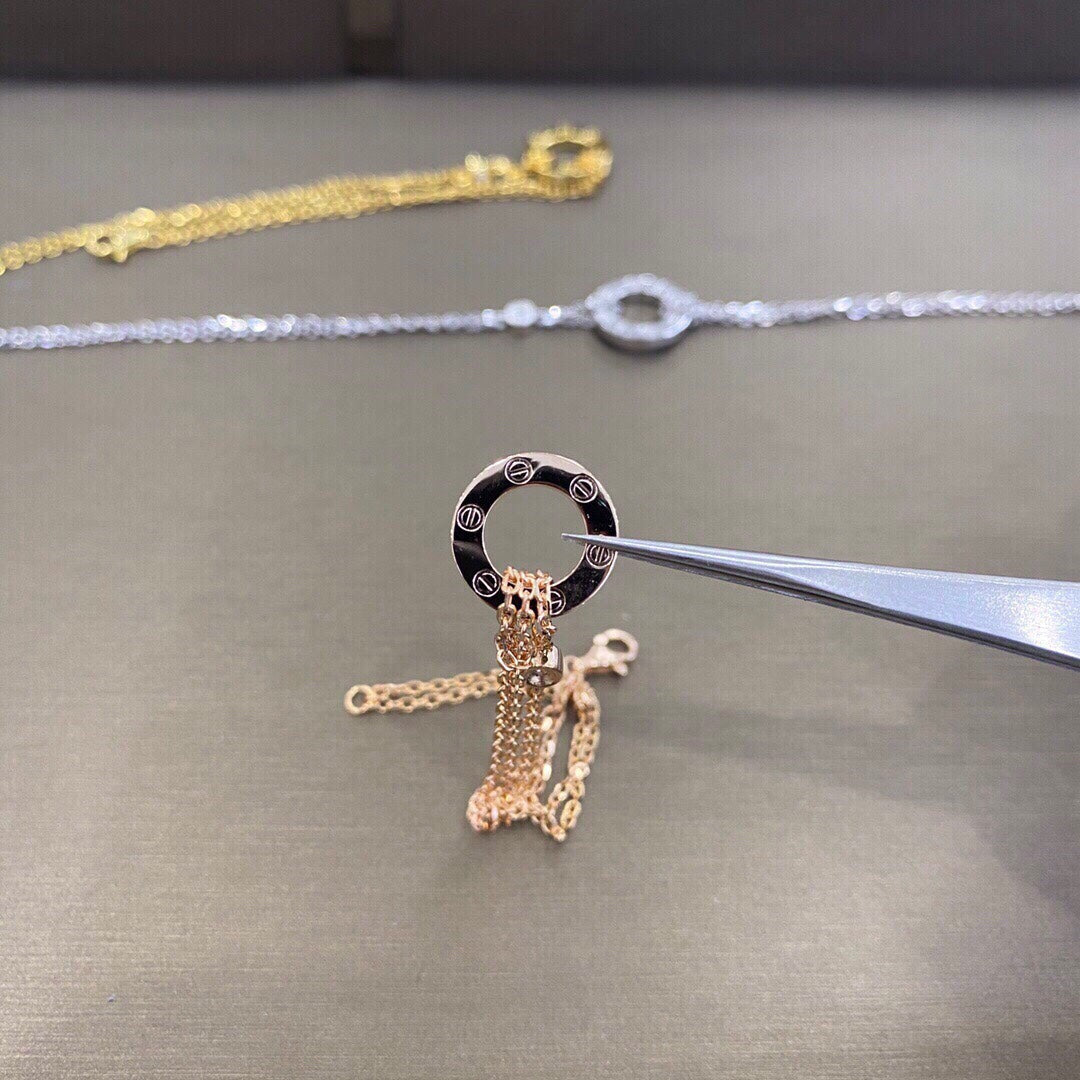 [GALE]LOVE BRACELET 2 DIAMOND