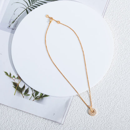 [GALE]GARI NECKLACE PINK GOLD DIAMOND