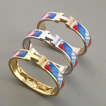 [NOVO]H Armband mit gepunktetem Rand, 12 mm