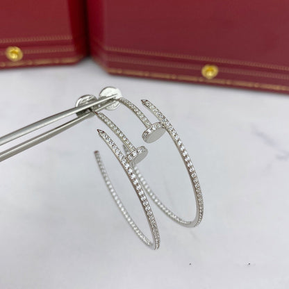 [NOVO]JUSTE OHRRINGE VOLLDIAMANTEN 1,8 MM
