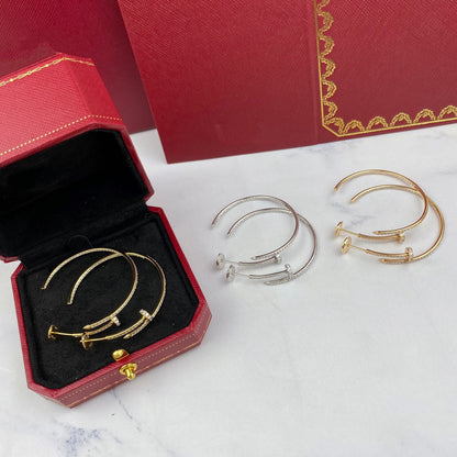 [NOVO]JUSTE OHRRINGE VOLLDIAMANTEN 1,8 MM