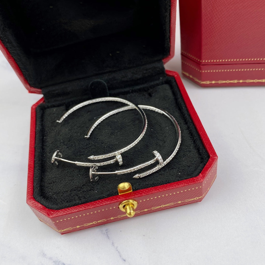 [NOVO]JUSTE OHRRINGE VOLLDIAMANTEN 1,8 MM