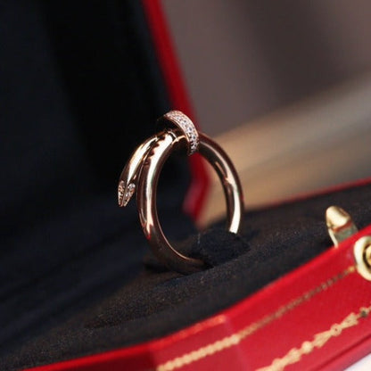 [NOVO]JUSTE RING 2,65 MM ROSA GOLD DIAMANT