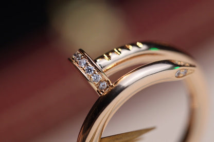 [NOVO]JUSTE RING 2,65 MM ROSA GOLD DIAMANT