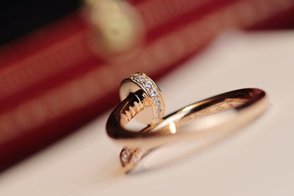 [NOVO]JUSTE RING 2,65 MM ROSA GOLD DIAMANT