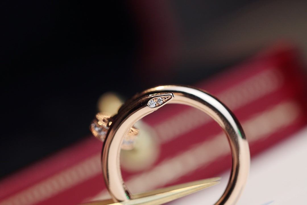 [NOVO]JUSTE RING 2,65 MM ROSA GOLD DIAMANT