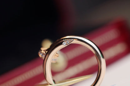 [NOVO]JUSTE RING 2,65 MM ROSA GOLD DIAMANT