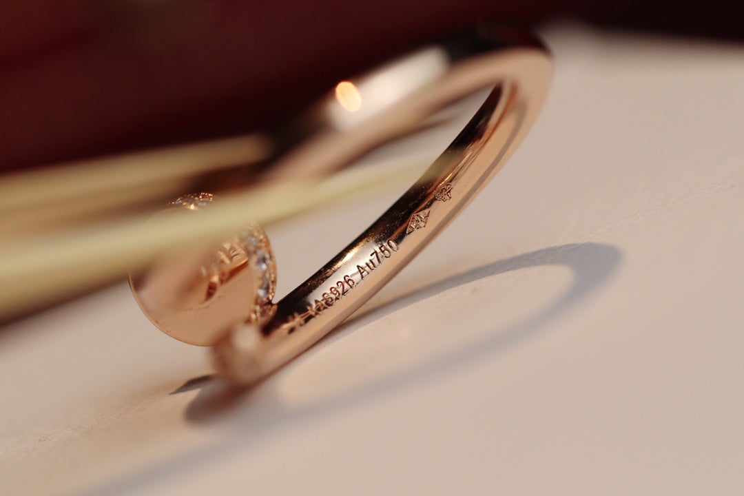 [NOVO]JUSTE RING 2,65 MM ROSA GOLD DIAMANT