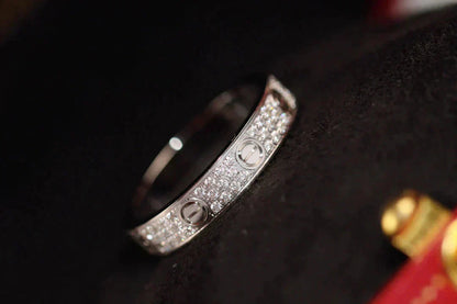[NOVO] Liebesring, 3,6 mm Diamantbesatz