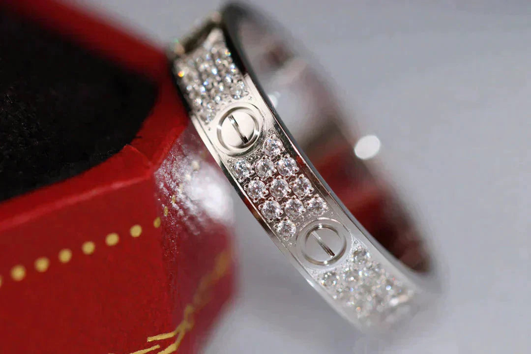 [NOVO] Liebesring, 3,6 mm Diamantbesatz