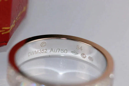 [NOVO] Liebesring, 3,6 mm Diamantbesatz