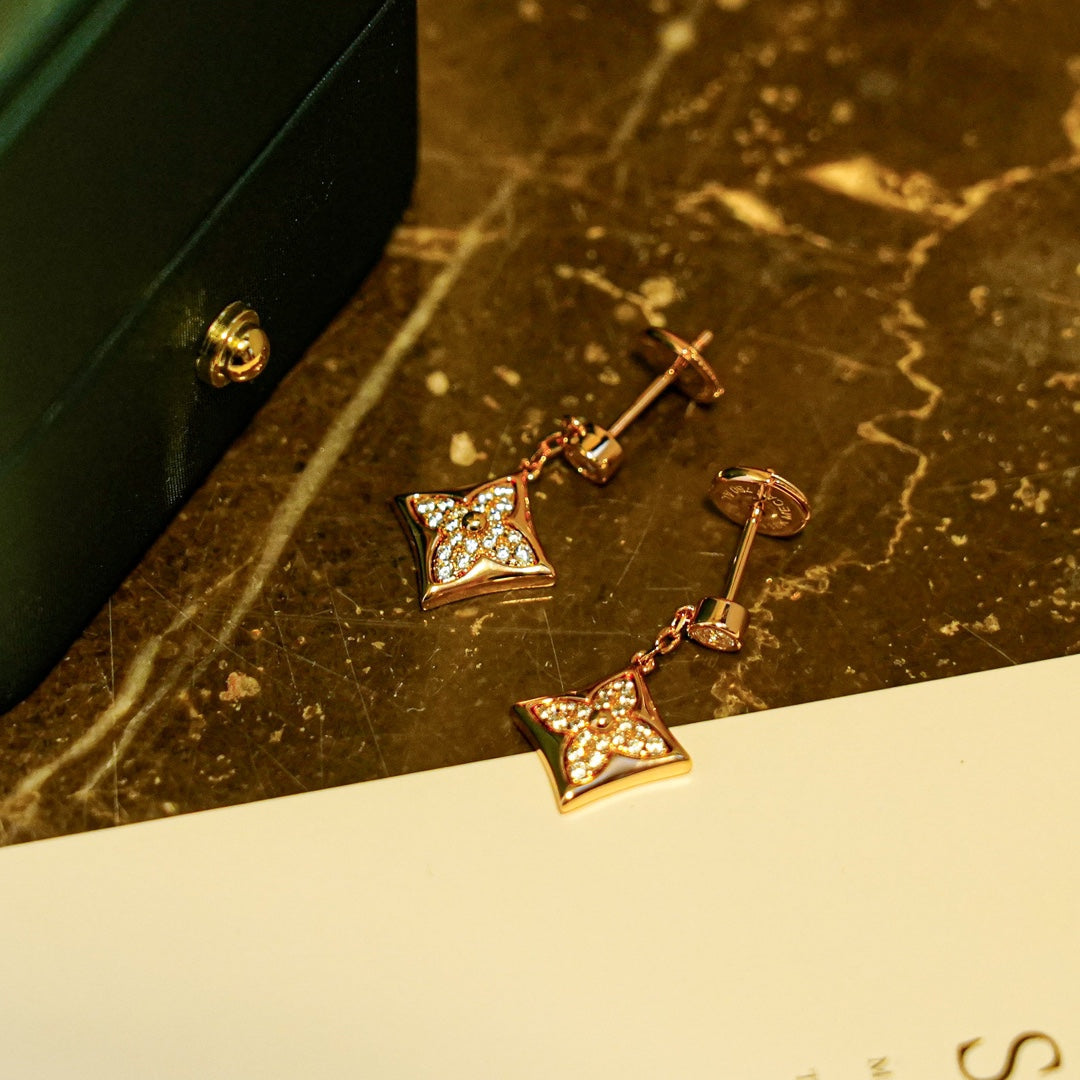 [NOVO]STAR DIAMONDS OHRRINGE GOLD