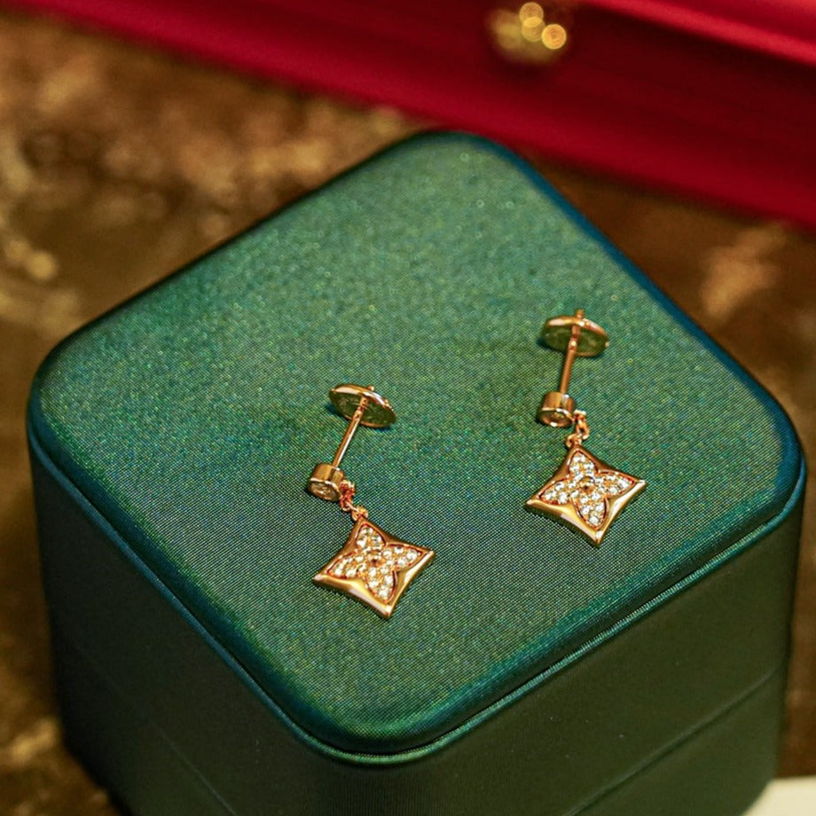[NOVO]STAR DIAMONDS OHRRINGE GOLD