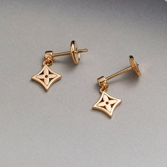 [NOVO] Sternohrringe Gold