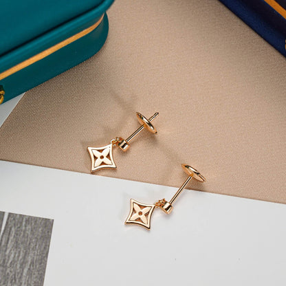 [NOVO] Sternohrringe Gold