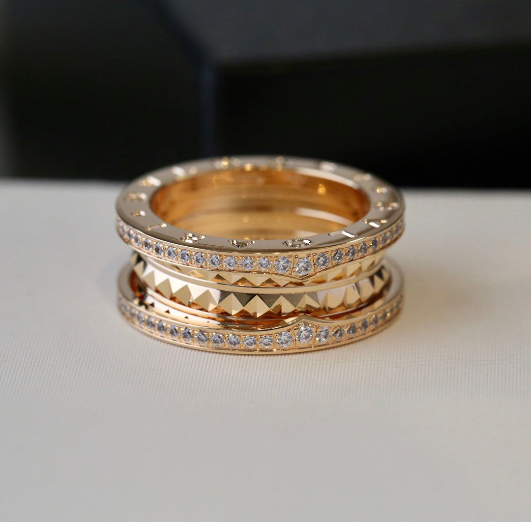 [GALE]ZERO 1 GOLD DIAMOND RING
