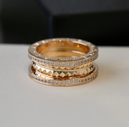 [GALE]ZERO 1 GOLD DIAMOND RING