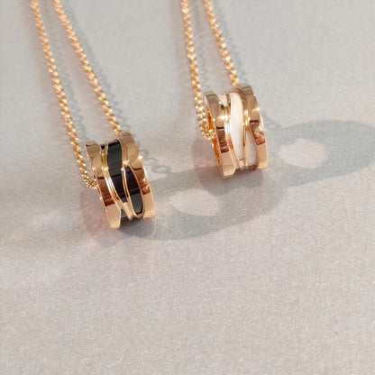 [GALE]ZERO 1 NECKLACE PINK GOLD