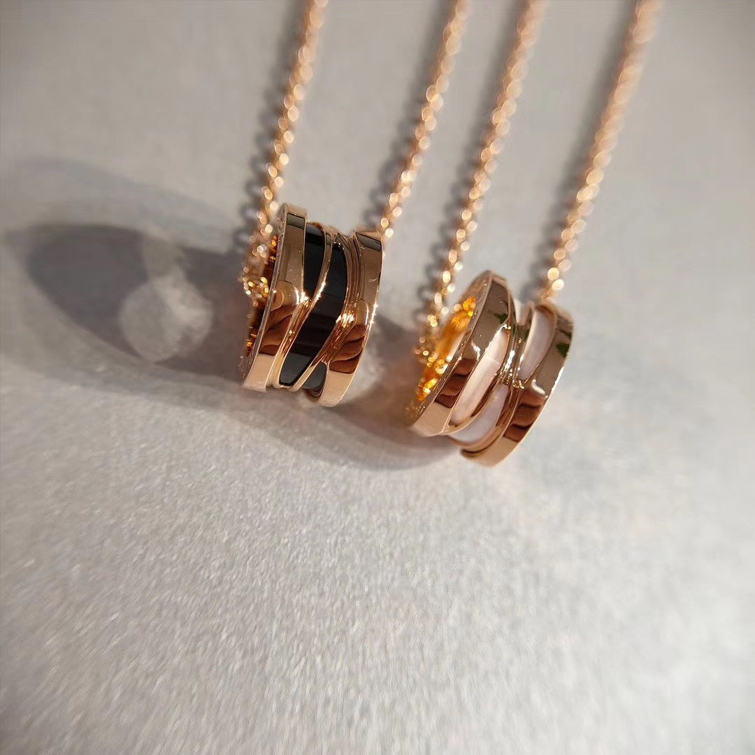 [GALE]ZERO 1 NECKLACE PINK GOLD