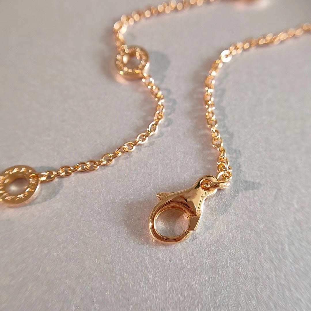 [GALE]ZERO 1 NECKLACE PINK GOLD