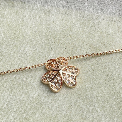 [GALE]FLOWER DIAMOND NECKLACE