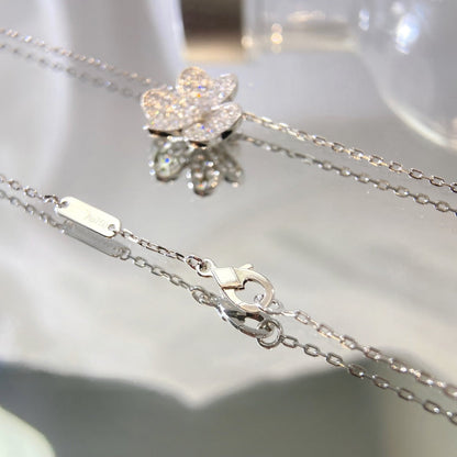 [GALE]FLOWER DIAMOND NECKLACE