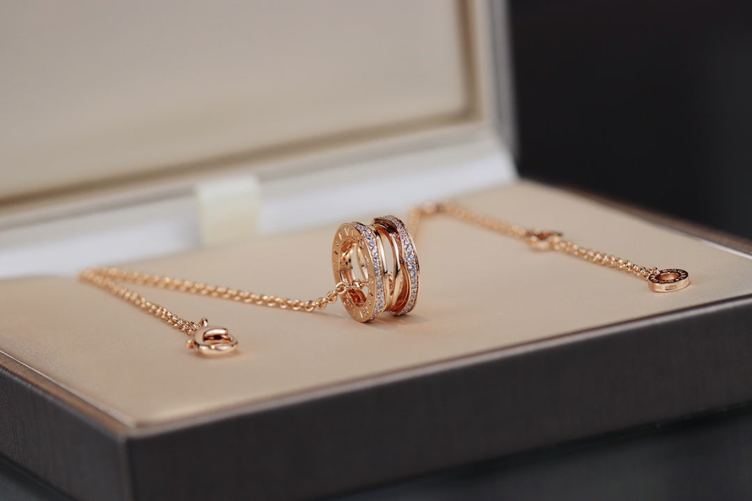 [GALE]ZERO 1 PINK GOLD NECKLACE