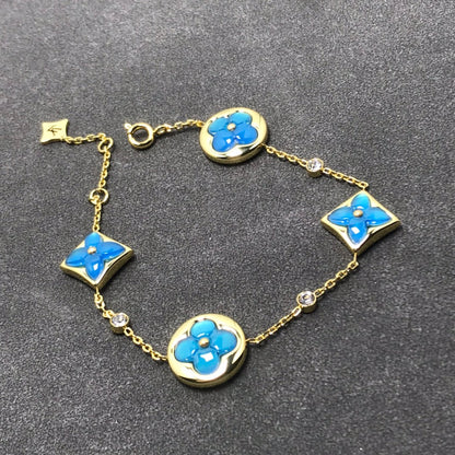 [GALE]STAR AND SUN TURQUOISE 4 MOTIFS 3 DIAMONDS
