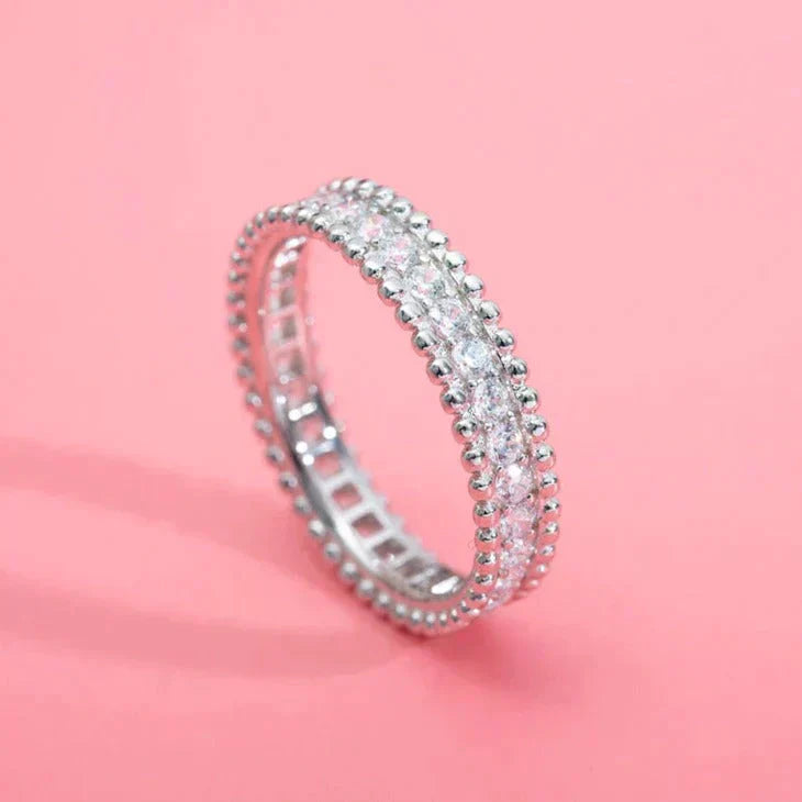 [NEU]PERLEE DIAMANT SILBERRING