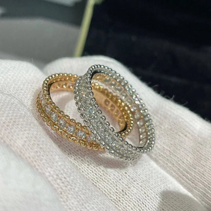 [NEU]PERLEE DIAMANT-ROSÉGOLD-RING