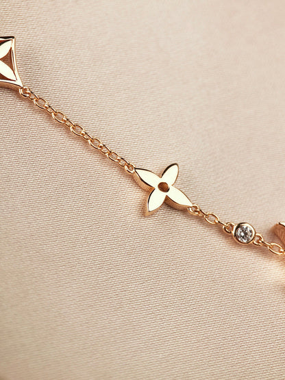 [NOVO]Stern- und Sonnenarmband mit 7 Motiven, Gold