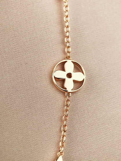 [NOVO]Stern- und Sonnenarmband mit 7 Motiven, Gold