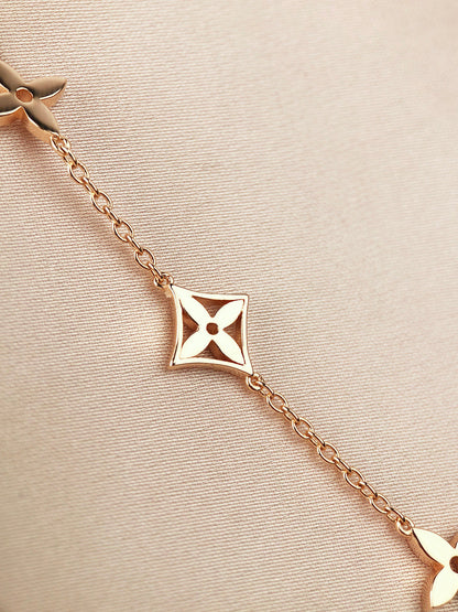 [NOVO]Stern- und Sonnenarmband mit 7 Motiven, Gold