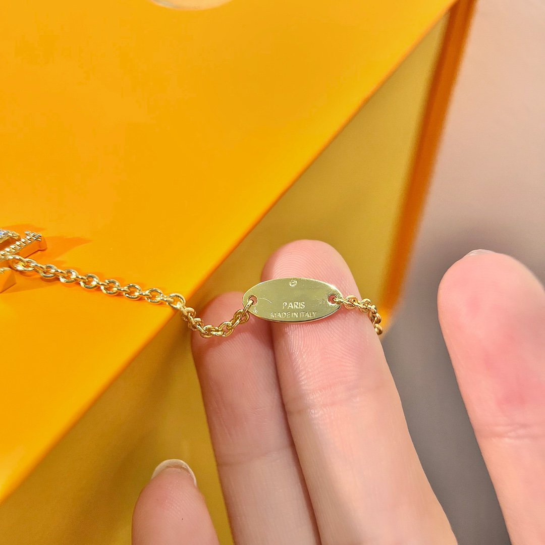[GALE]LOGO STAR MOTIF GOLD BRACELET