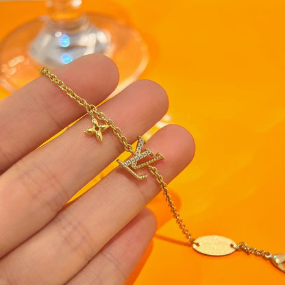 [GALE]LOGO STAR MOTIF GOLD BRACELET