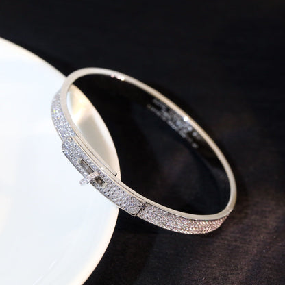 [NOVO]KELLY ARMBAND MIT DIAMANTENBESETZUNG 