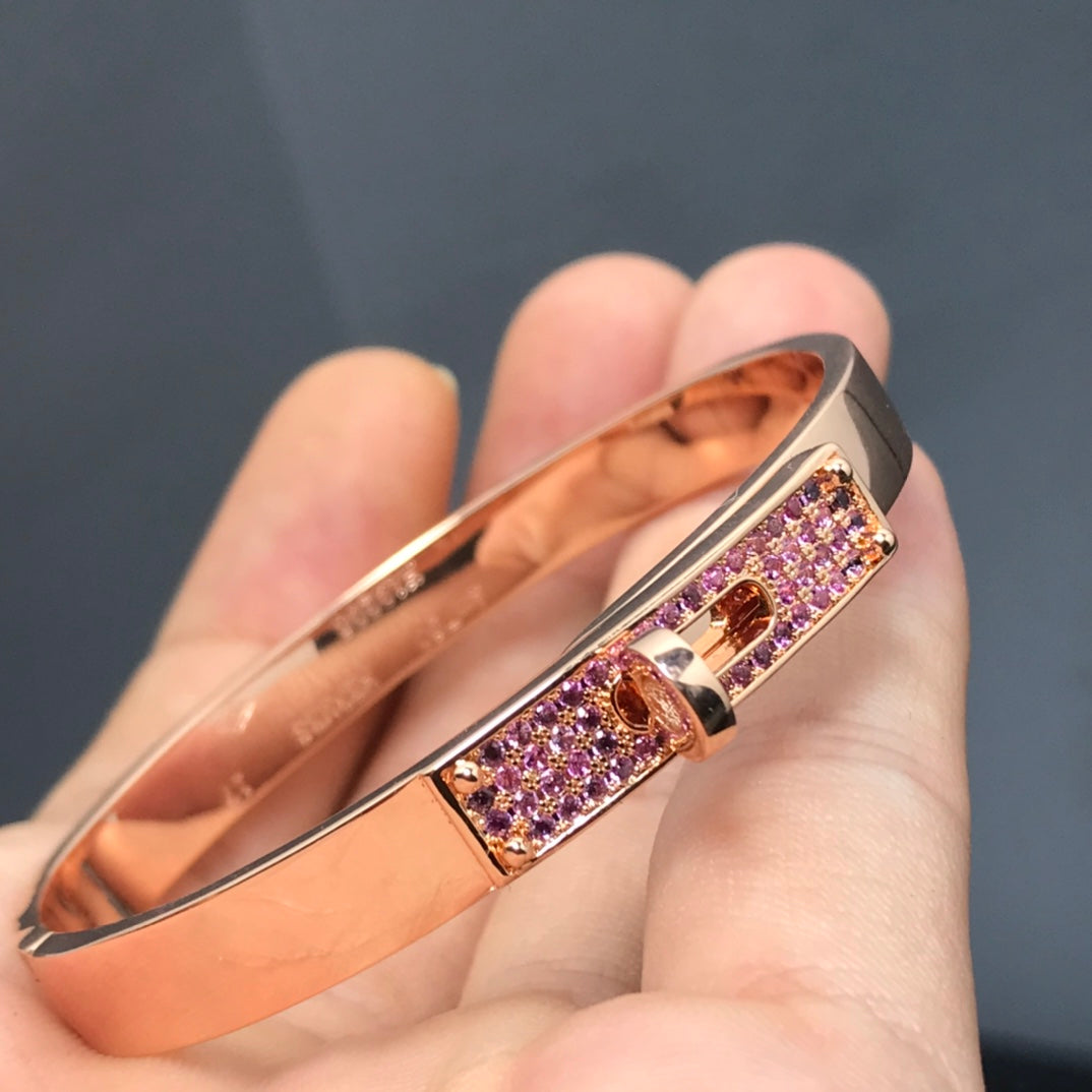 [NOVO]KELLY ARMBAND ROSA DIAMANT
