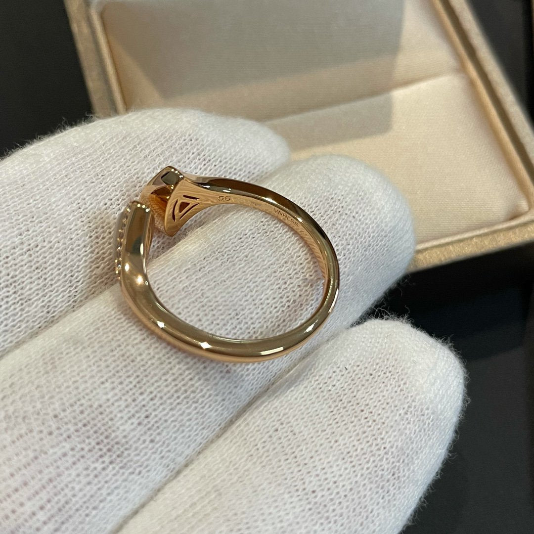 [GALE]DREAM MOP DIAMOND OPEN RING