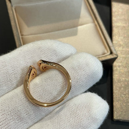[GALE]DREAM MOP DIAMOND OPEN RING
