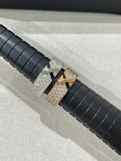 [NOVO]LIENS EVIDENCE DIAMOND PAVED RING