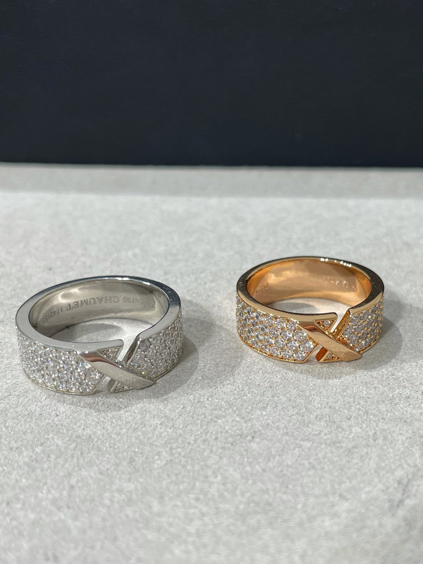 [NOVO]LIENS EVIDENCE DIAMOND PAVED RING