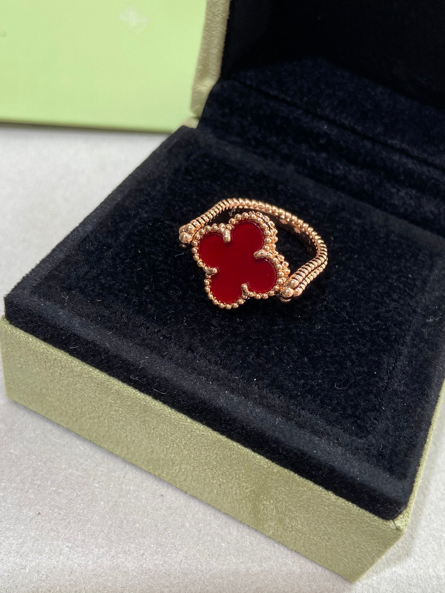 [NOVO]CLOVER RIVERSIBLE ROSÉGOLDRING