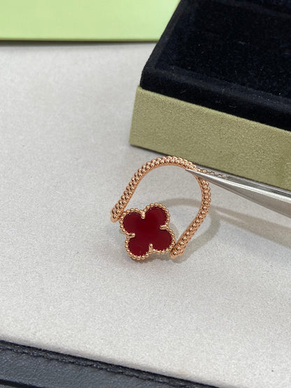 [NOVO]CLOVER RIVERSIBLE ROSÉGOLDRING