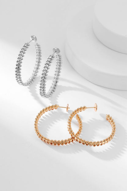 [GALE]CLASH HOOP EARRINGS