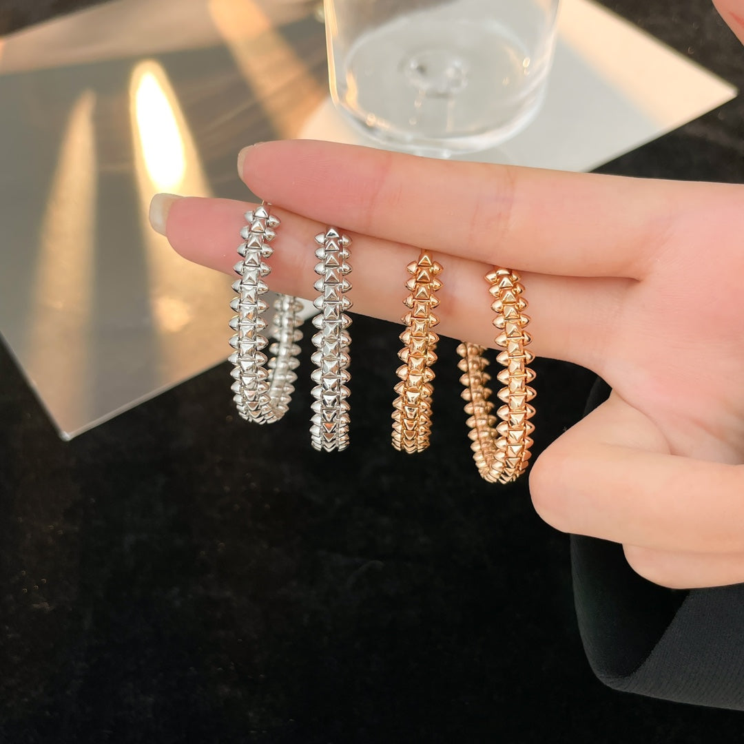 [GALE]CLASH HOOP EARRINGS