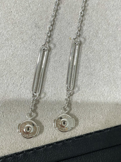 [NOVO]CHAINE CHAOS DIAMANT-TROPFENOHRRINGE