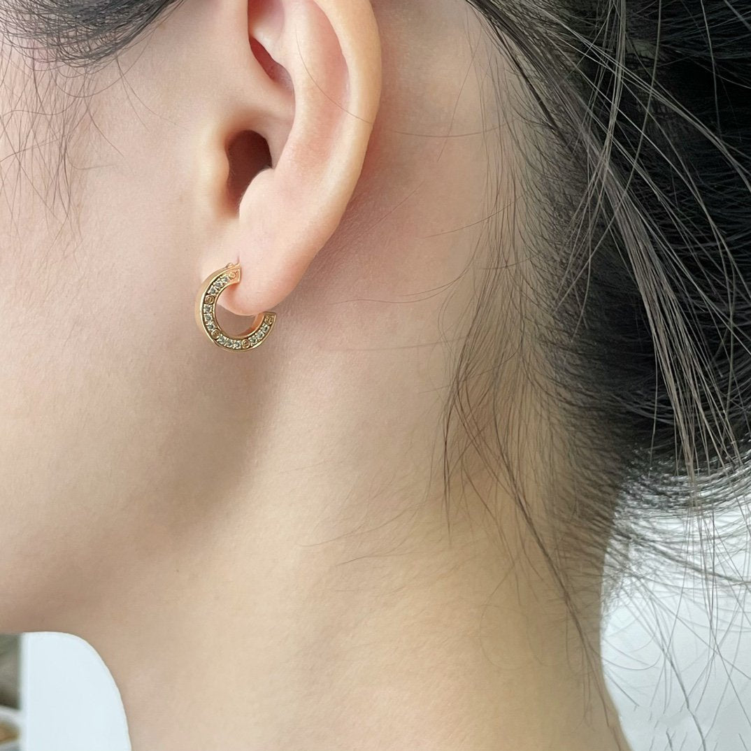 [NOVO] LOVE DIAMOND OHRINGS