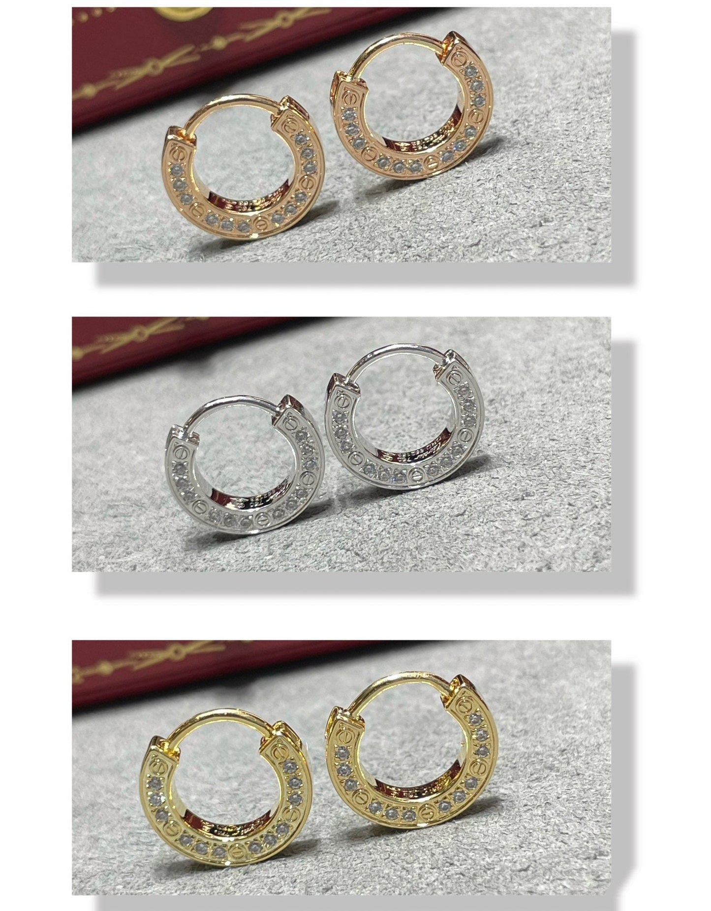 [NOVO] LOVE DIAMOND OHRINGS