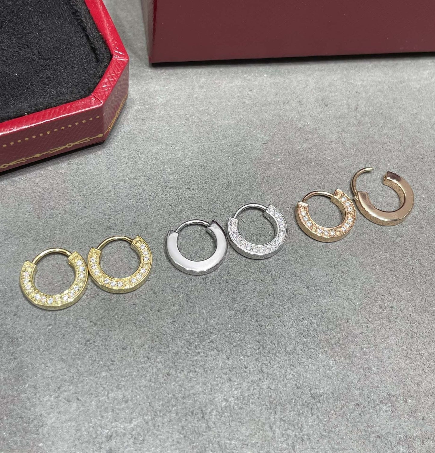 [NOVO] LOVE DIAMOND OHRINGS